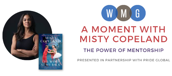 March 15 in NYC: Meet Misty Copeland and hear her speak, get a signed copy of her book, and support an organization that elevates women and minorities. @WMG_NYC  #mistycopeland womensmediagroup.org/event-5171039