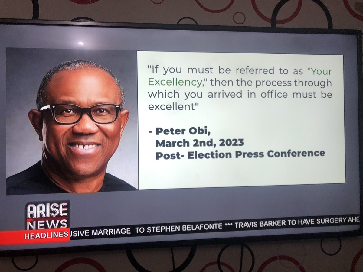 This 📌📌📌📌

#PeterObiForPresident #electionresults2023