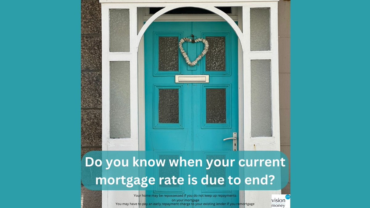 VisionMoneyUK's tweet photo. If it's within the next 6 months, get in touch to find out what your options are. We'll find the best rates available across the whole market.

#remortgage #remortgages #remortgagedeals #remortgagerates #mortgagerates #mortgage #mortgagebroker #mortgagebrokers #mortgageadvice https://t.co/vIdzyxRSXY
