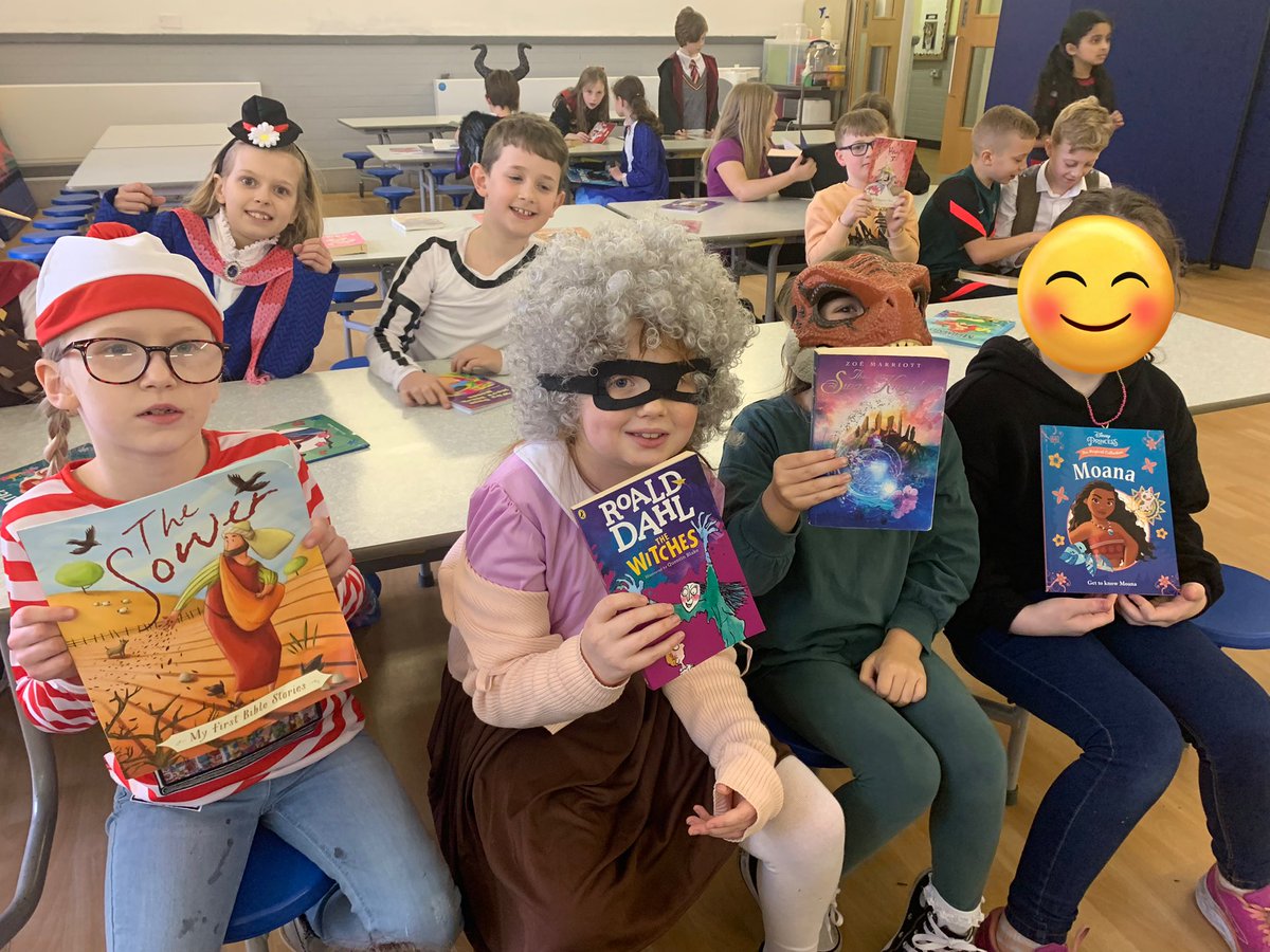 CCMPrimary's tweet photo. Year 4 are overjoyed with their books to take home today! #bigbookswap #WorldBookDay2023 https://t.co/LnBMLTriTh