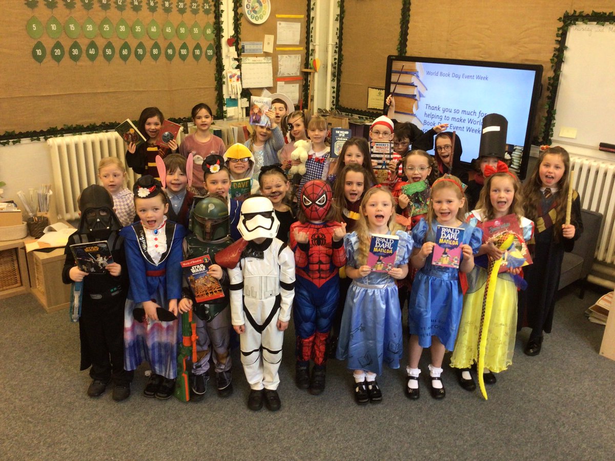 crawford_school's tweet photo. World Book Day in Class 2 - everyone looks amazing as book characters! #WorldBookDay #WorldBookDay2023 https://t.co/ejIK6T3tzj