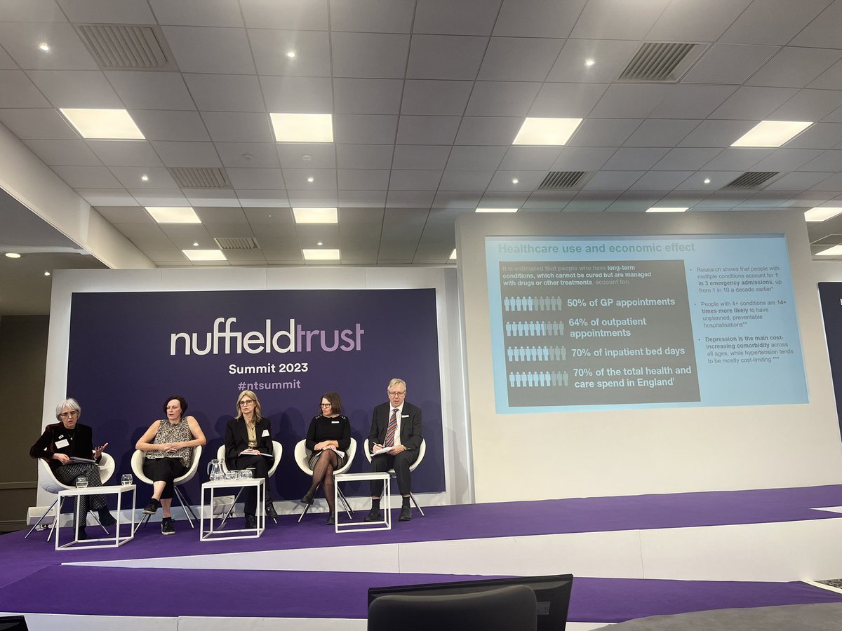 At #ntsummit listening to @JulietBou on the importance of patient experience data as a catalyst for change, about capacity within the voluntary sector that isn’t fully deployed to benefit people’s health and about sustainability of investment in the sector.