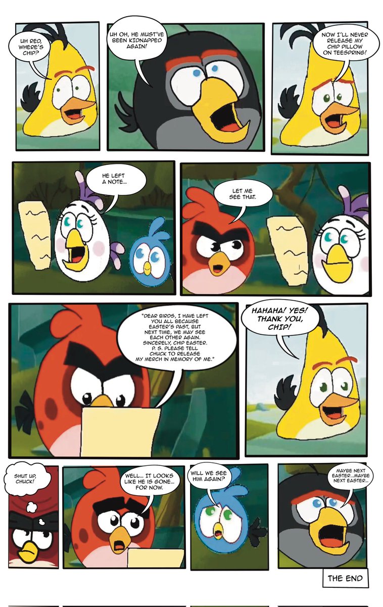 TiffanyArtist56's tweet photo. (3/3)
#AngryBirds #AngryBirdsTiffany #AngryBirdsTiffanyEasterEggsAndHam #Easter #Easter2023 #comics #TiffanyFisherArtistScreenToComics #ScreenToComics https://t.co/MebH6yYeVe
