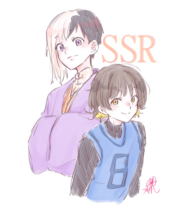 ゲン&蜂楽君に一番最初に会えたから 