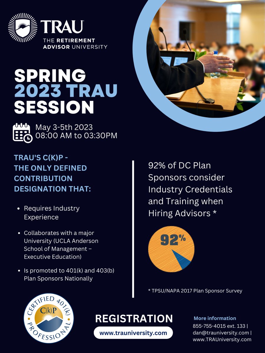 TRAUniversity tweet media