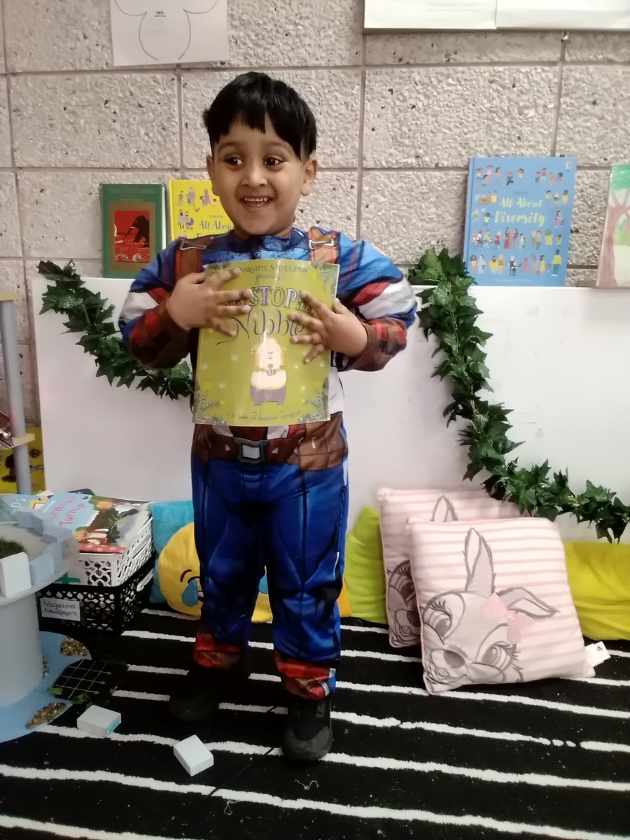 Today is World Book Day. Our children and staff have come in dressed in their pyjamas ready for a bedtime story or come as a favourite story character!
Can you guess what characters we are?