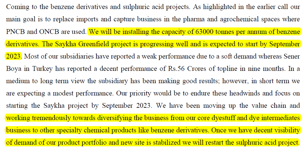 Key highlights from Bodal Chemicals Q3FY23 Concall:

CMP: ₹ 62.6

Like and Retweet for Maximum Reach...