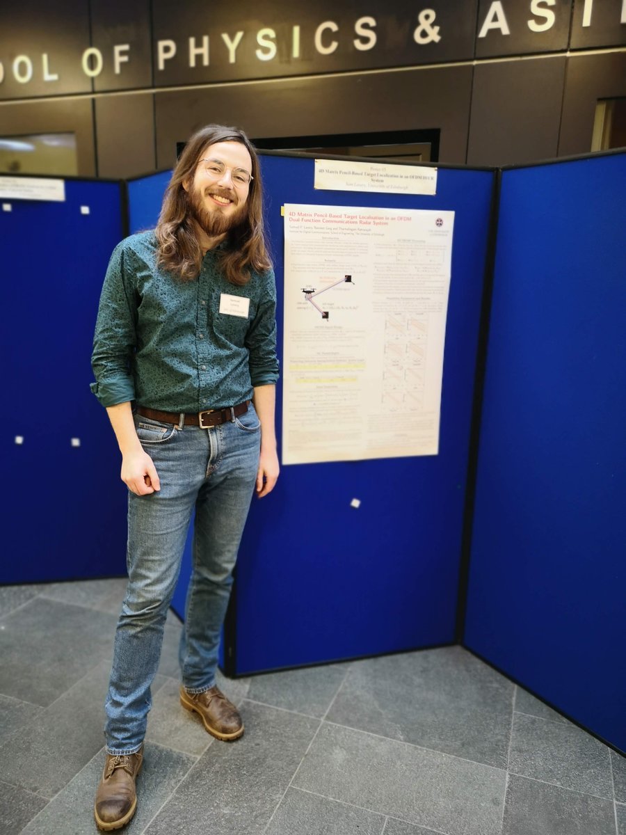 sl_phys's tweet photo. Very special returning to @PhysAstroStAnd to present PhD research at #EMSIG ASPIRE/MODEST group meeting. Brilliant talks on all things radar 📡

Got a selfie with @mmwave_EPR's FAROS-K radar which I helped wire in 2019 - I learnt you can solder capacitors backwards, oops 🔥😲 https://t.co/MaP2vxzDwP