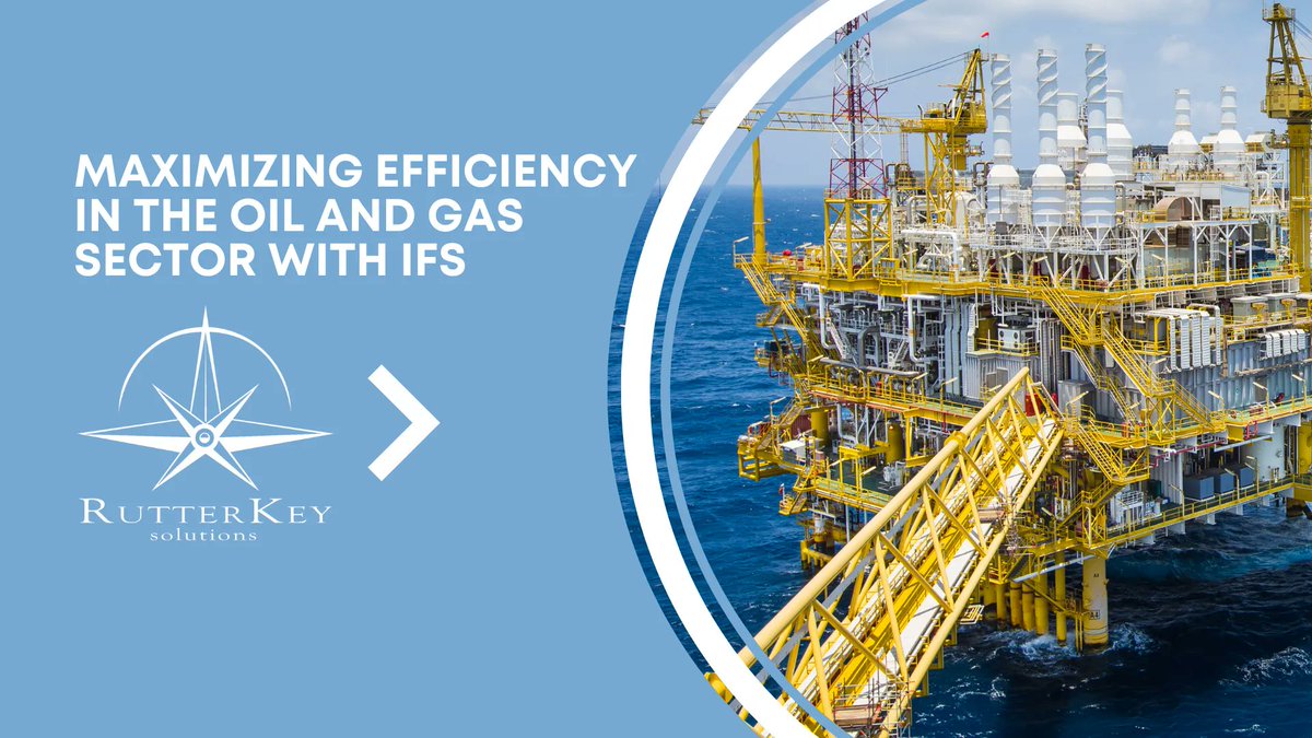 rutterkey's tweet photo. Why choose IFS in the Oil &amp; Gas Industry?

Automated Workflows ✅ 

Compliance Tracking ✅ 

Data Integration ✅ 

Operational Visibility ✅ 

Improved Asset Management ✅ 

Find out more 👇 👇 👇 

https://t.co/I2Z3K4TZ48 https://t.co/Hqj8ecqFhh