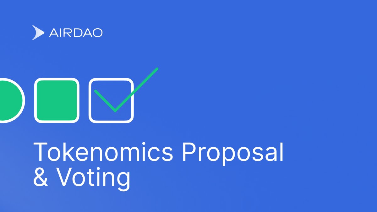 ascendianetwork's tweet image. The #AirDAO community will decide on implementing the $AMB tokenomics upgrade proposal with a governance vote tonight!

Want to vote? Here’s how you can prepare.

🧵👇