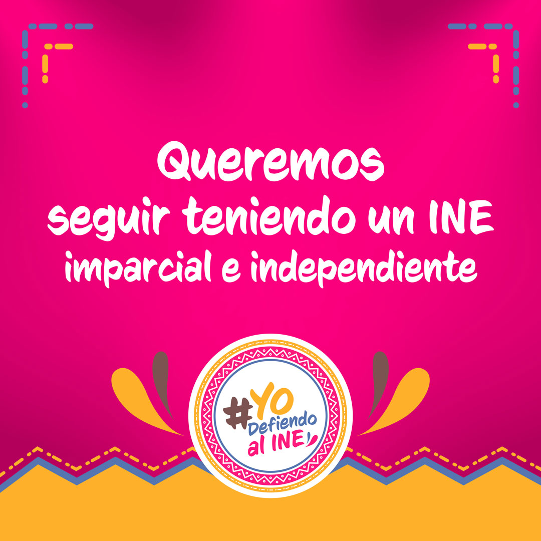 Los intentos por descalificar al <a href="/INEMexico/">@INEMexico</a> son inaceptables. No se debe poner en riesgo la legitimidad de las elecciones ni los valores democráticos de nuestro país. 🇲🇽
  #YoDefiendoAlINE #YoConfíoEnElINE

¡Únete a la defensa aquí! 👇
yodefiendoaline.mx