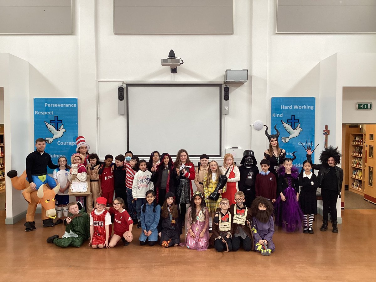 Faith_Year5's tweet photo. Happy World Book Day from Year 5! 📖 @FaithPrimary #WorldBookDay https://t.co/9Wp1yIu7Hs