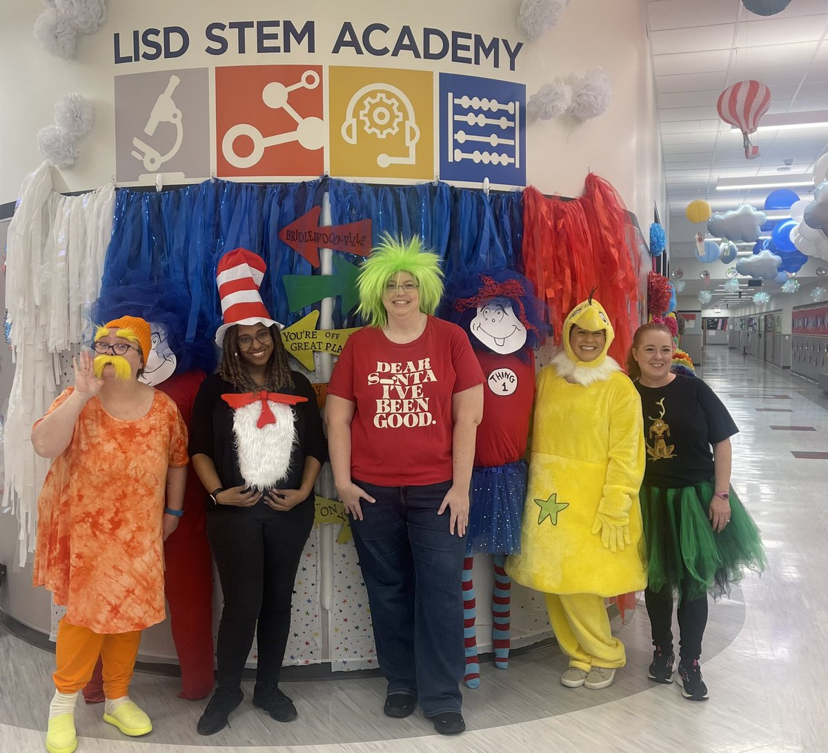Mrs. Bertolio, M. Ed. (@compsci_mrsb) on Twitter photo <a href="/BridlewoodES/">Bridlewood ES</a> Specials Team is decked out today celebrating Read Across Bridlewood!! #DrSeuss #WeLoveOurStudents <a href="/BridlewoodES/">Bridlewood ES</a> Specials Team is decked out today celebrating Read Across Bridlewood!! #DrSeuss #WeLoveOurStudents