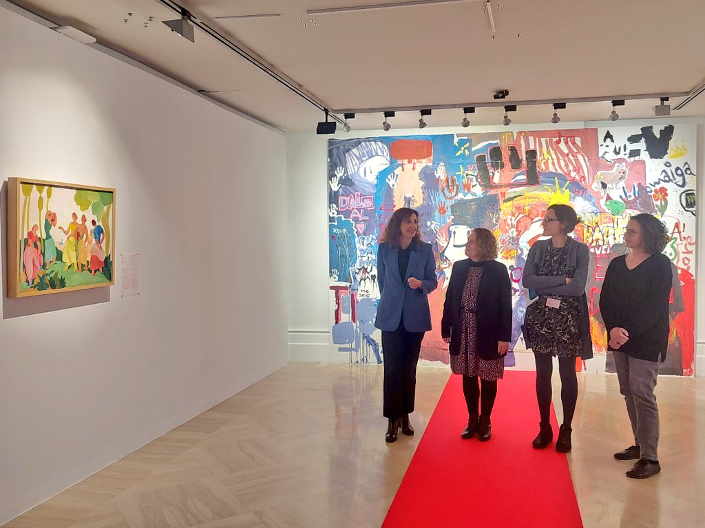 MaiteIbanez's tweet photo. 🎨 Inauguramos la exposición 'Mi colección importa' en el @MNCeramica, resultado de un proyecto artístico en el que han participado jóvenes del Centro Municipal de @JoventutVLC Ciutat Vella. https://t.co/OrzqEoUQFq