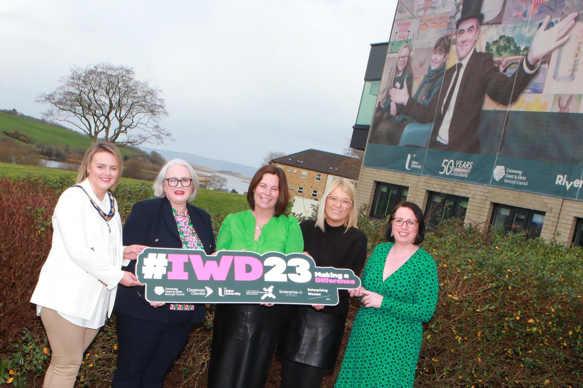 Causewayenterp's tweet photo. Tuesday 7th March promises to be a remarkable day of celebration for women, right across our communities, with the special #IWD23 ‘Making a Difference’ conference. 

For full details, including host &amp; line-up, visit: https://t.co/bn5f8u4dMl https://t.co/F4xwqcFUM3