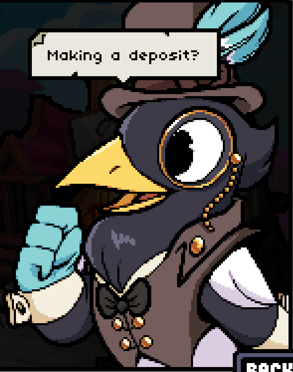 TheGuardianMew's tweet image. Everyone is simping over Slade, why is no one talking about the adorable banker??? #DungeonsofAether