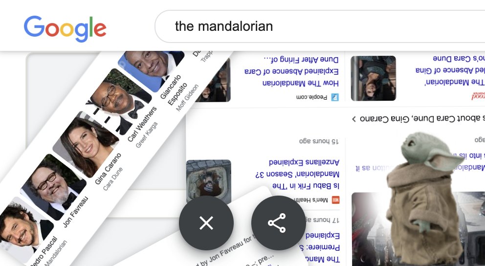 TomSpinaDesigns's tweet image. Do yourself a favor today. Go to Google, and search for "the mandalorian." You're welcome!
#Grogu #TheMandalorian #StarWars