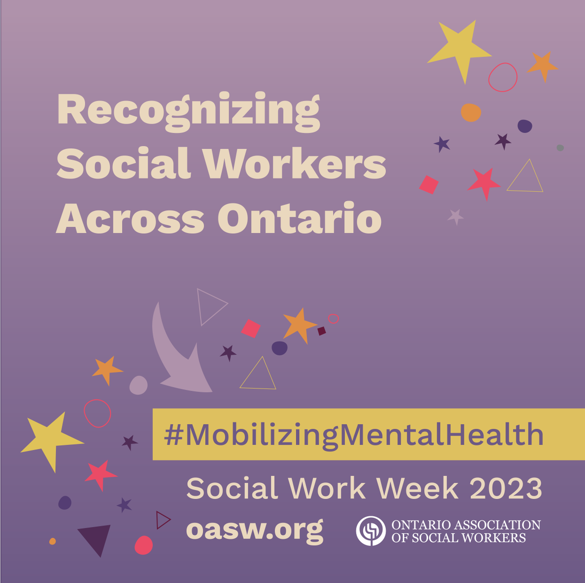 Happy #NationalSocialWorkMonth! This month we celebrate Ontario’s 22,000+ #SocialWorkers who are the largest providers of #MentalHealth supports in the province – and they are essential to #MobilizingMentalHealth access for all Ontarians. Learn more at: oasw.org/socialworkweek.