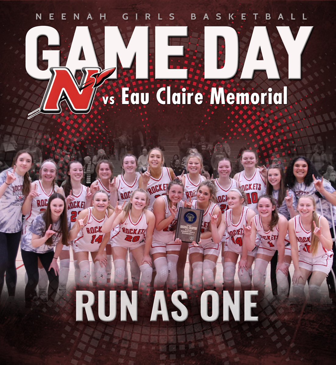 NeenahHoops's tweet photo. Tonight the Rockets take on Eau Claire Memorial at DC Everest High School in the Sectional Semifinals game.

Tip off Time: 7:00 pm

#NeenahWithPride  #wisgb 

Live Steam Link: https://t.co/uC2oS2t5me https://t.co/voLuzZcXyG
