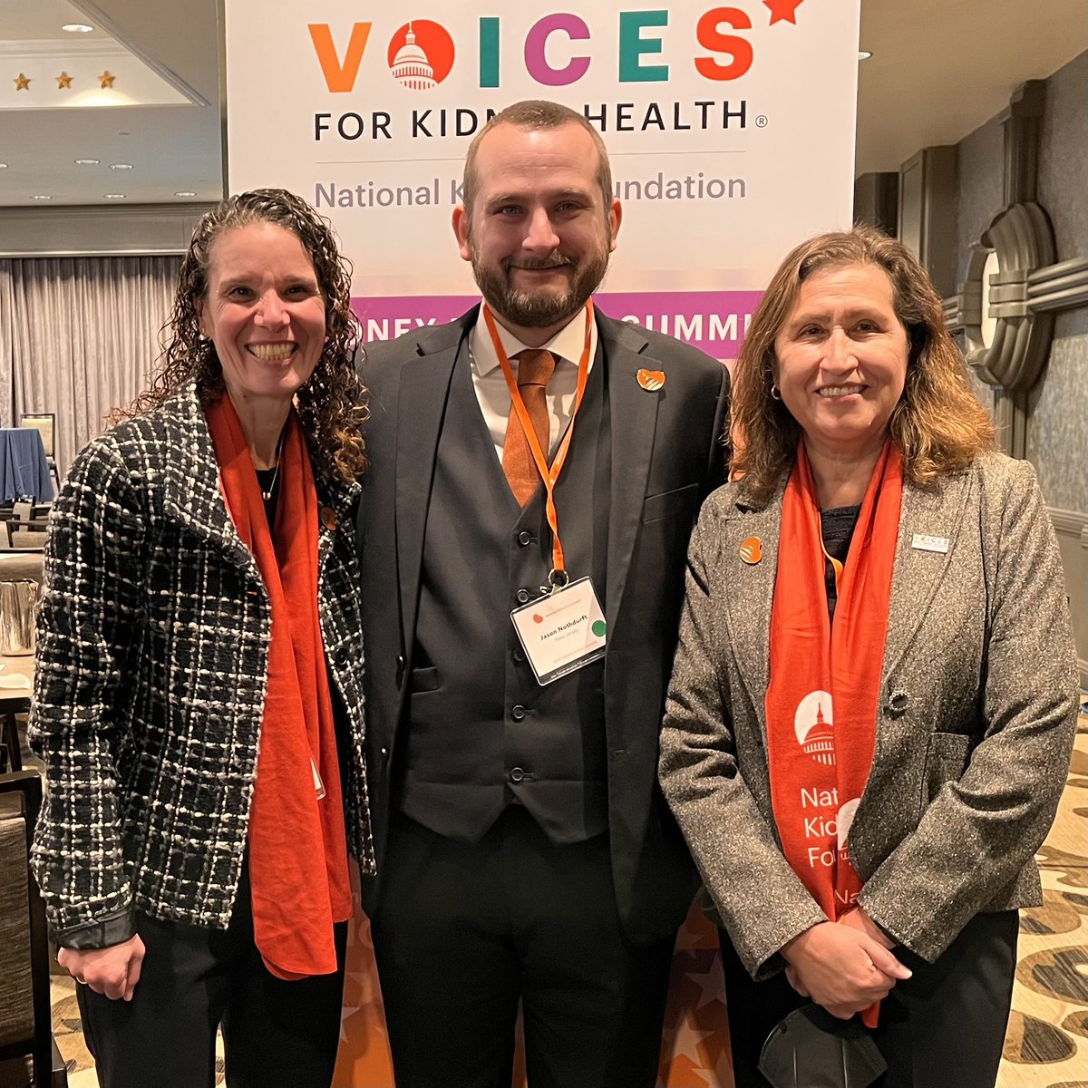 We’re a small group from New Jersey, but we’re ready to meet w/ our federal representatives and advocate on behalf of organ donors and kidney patients. Dana and I are living kidney donors. Susana is a two time kidney recipient.

#MyKidneyVoice #MyKidneysMyLife #HeartYourKidneys