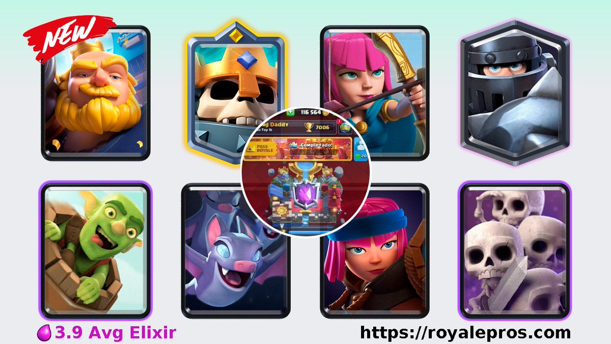 teamcmcbot's tweet photo. .@KingDaddy_CR has won grand challenge on 02/03/2023 22:10:58 SGT [Royal Giant,Skeleton King,Archers,Mega Knight,Goblin Barrel,Bats,Firecracker,Skeleton Army]

Deck: https://t.co/ynCu12ZB4E

GC Logs: https://t.co/OVN5HGBQIs https://t.co/oVIZbmjmgF