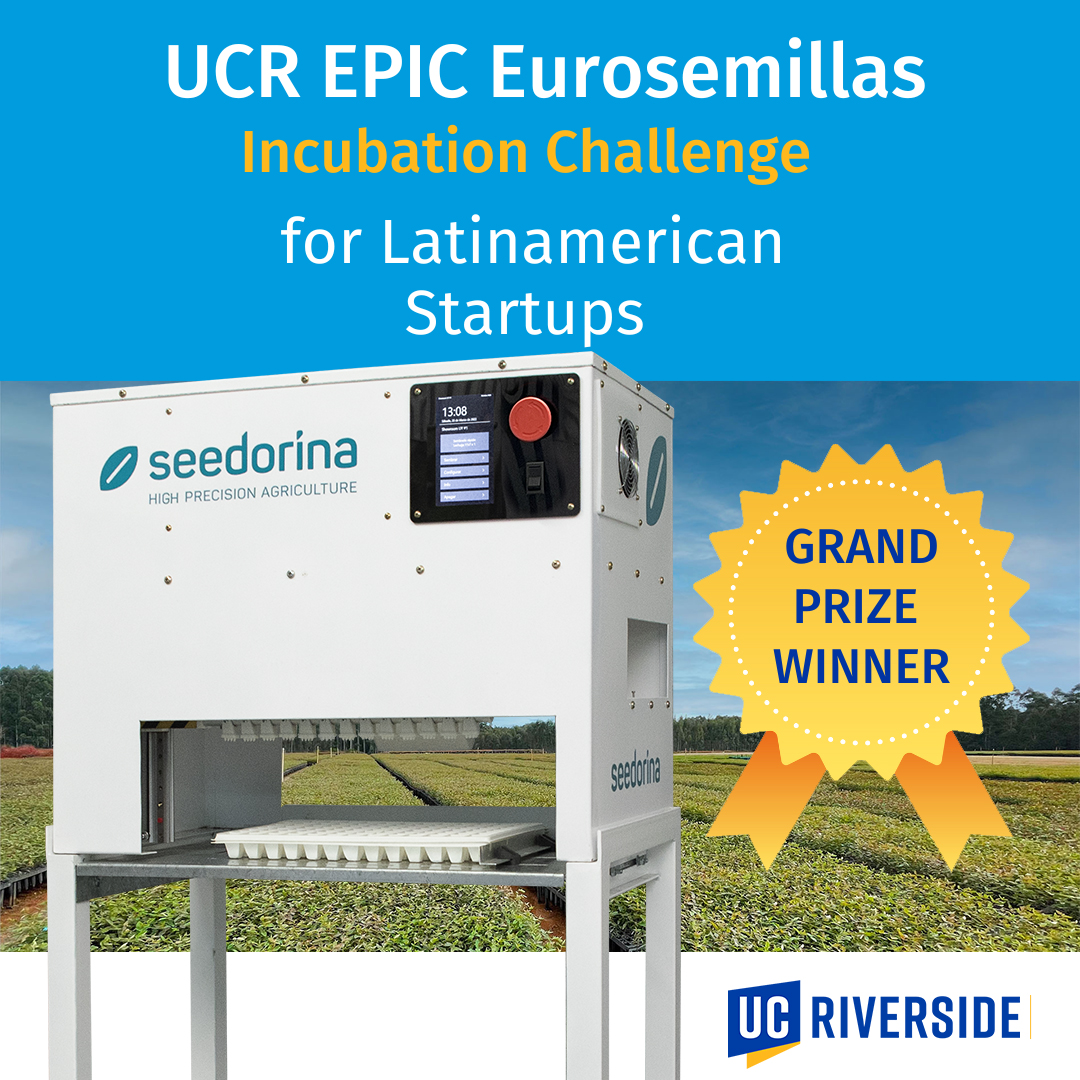 🇺🇾 Tenemos grandes novedades: Seedorina es la start-up ganadora del UCR Epic - Eurosemillas Incubation Challenge. Viajaremos a California para comenzar una incubación que incluye: fondos, 150 horas de mentoría y contactos para entrar en el mercado de USA.
<a href="/UCR_Innovation/">UCR EPIC 💡</a> <a href="/ANIIuy/">ANII - Uruguay</a>