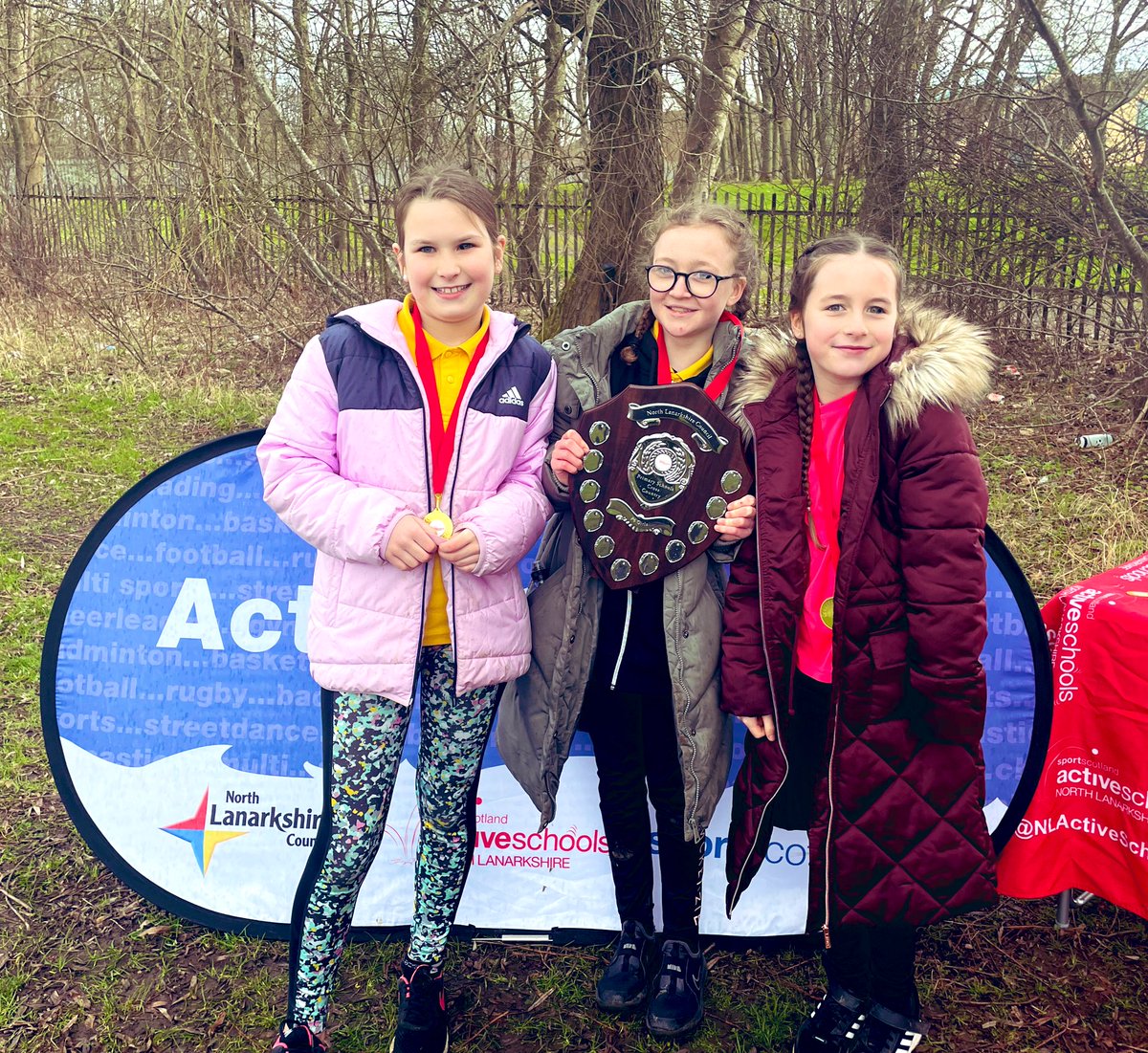 NLActiveSchools's tweet photo. P6 girls TEAM 📣

Congratulations to the pupils from the schools below:

🥇 - @AllsaintsML6 
🥈 - @eastfieldschool 
🥉 - @CarnbroePS 

@nlcpeople @sportscotland https://t.co/4yfZeGCzPw