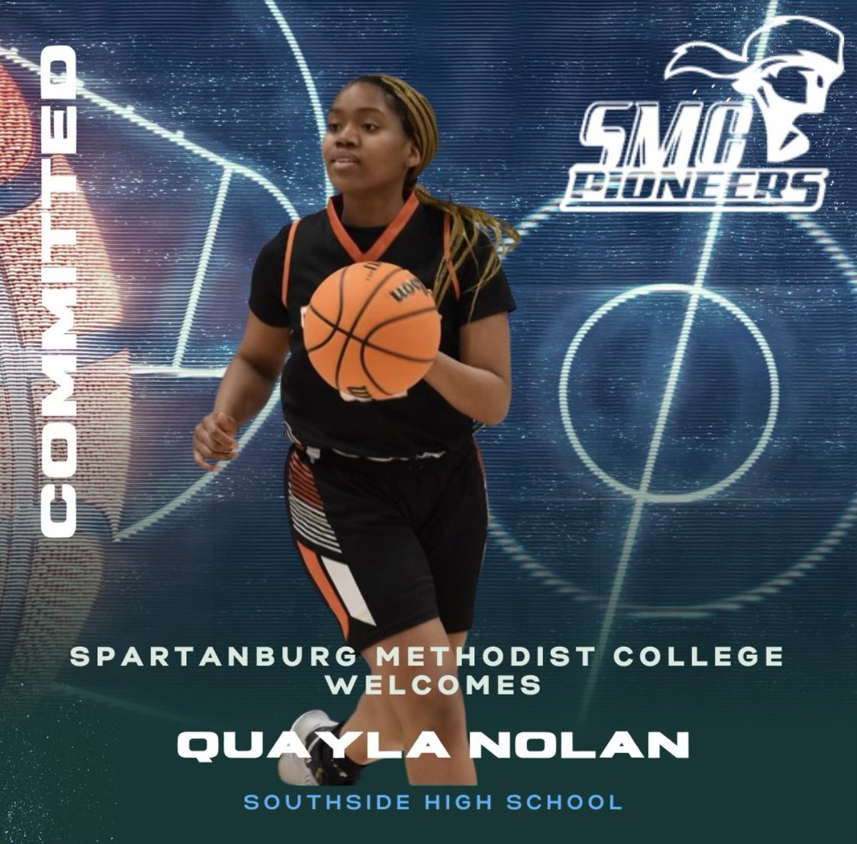 FBC_UWT's tweet photo. Congratulations to 2023 guard Quayla Nolan on her commitment to Spartanburg Methodist College! We are proud of you!
#FBCinSC💪🏾🏀💪🏾
#scholarships✍🏾
#jointhemovement🫵🏾
#whowillbenext👀 https://t.co/RzM1Ti4FCs