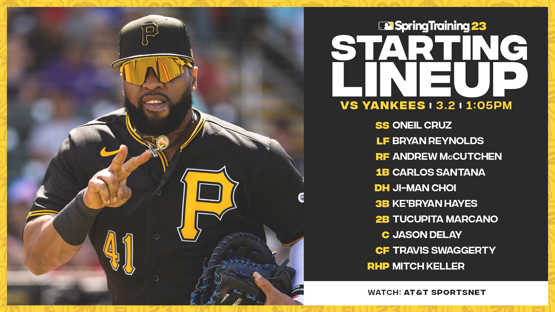 Pittsburgh Pirates Spring Training Hat 2025 | jesseowensmemorialpark.com