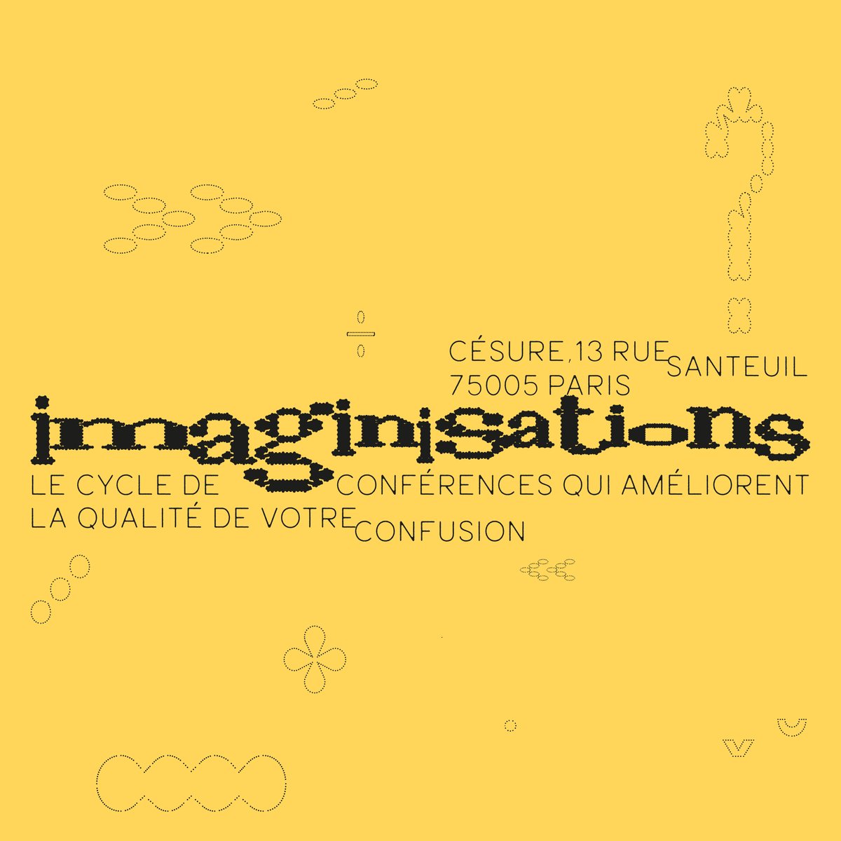 #Imaginisations : un nouveau cycle de conférences <a href="/PluralityU/">Plurality University Network</a>, avec <a href="/cesureparis/">CÉSURE</a>, <a href="/vrmtvrmt/">Vraiment Vraiment</a>, <a href="/maxmollon/">Max Mollon (Ph.D.)</a>, <a href="/BerenguerRocio/">Rocio Berenguer</a> et d'autres.
Cette année on y parlera de la réalité des imaginaires !