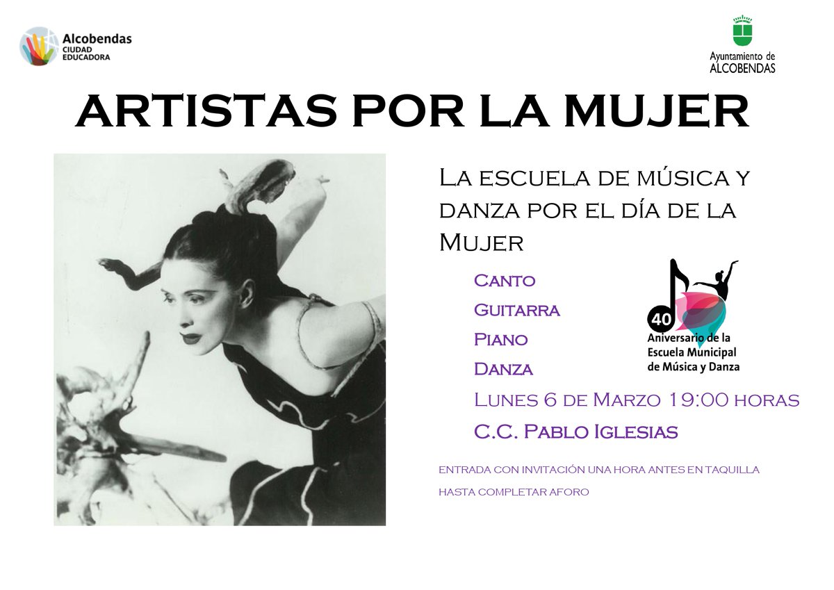 ALCOBENDAS MÚSICA Y DANZA (@alcobendasmusic) on Twitter photo 