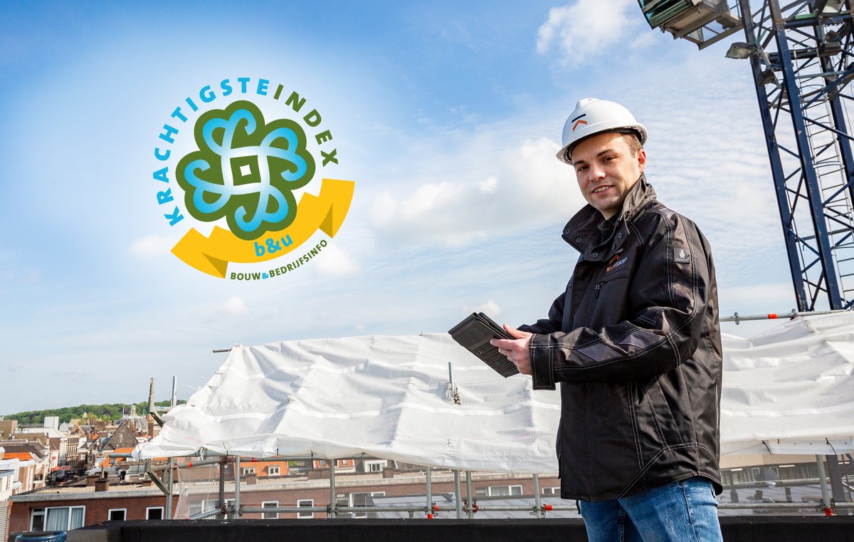 De Top-10 van de Krachtigste Index B&amp;U bouwbedrijven over boekjaar 2021 is bekend. Zowel Adriaan van Erk (2) als KlokGroep (5) staan erin. En daar zijn we best wel trots op.

klokgroep.nl/nieuws/klokgro…