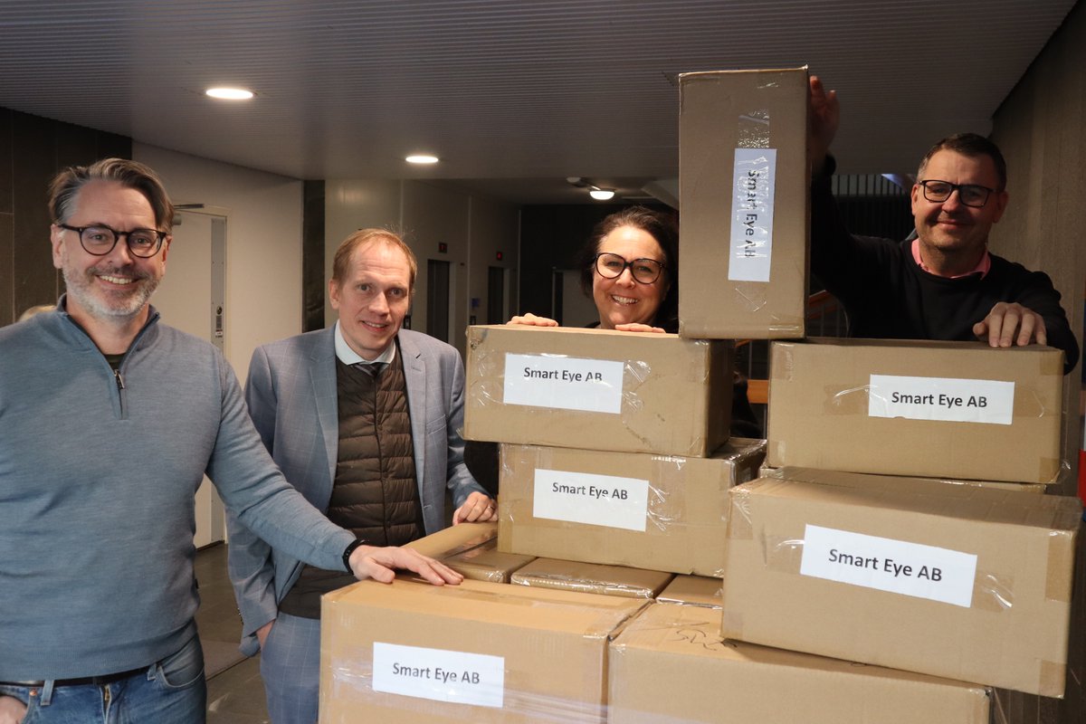 SmartEyeAB's tweet image. Signed, sealed, delivered! 📦
More than 700 AIS units just landed – ready to be shipped out to customers.
AIS is Smart Eye’s end-to-end #DriverMonitoringSystem (#DMS) for fleet and aftermarket, increasing road safety with every installation.
Learn more: lnkd.in/eCxYDp2m