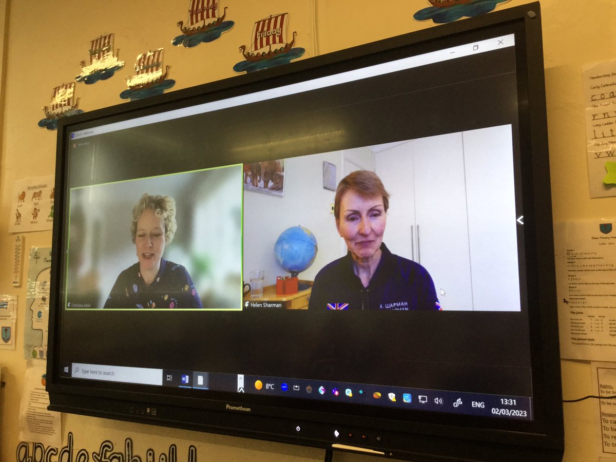 EllisonPrimary's tweet image. Year 5 absolutely loved joining a webinar to interview Helen Sharman - the first British astronaut. We got the chance to ask her a few questions relating to STEM and to find out what space is really like! #EllisonScience #EllisonCommunity