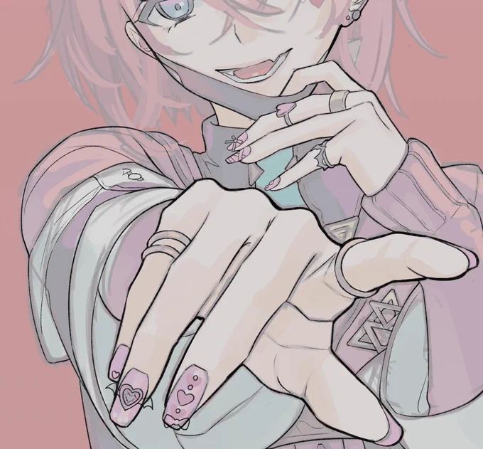 wip!顔が難しい… 