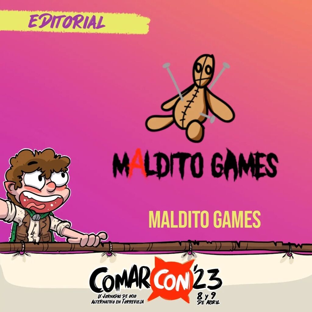 lacomarcon's tweet photo. Vente a la ComarCON los próximos 8 y 9 de abril en Torrevieja!
Podrás probar muchos de los juegos de @malditogames y además tendremos un torneo!
Pronto más info con los horarios
#comarcon #lacomarcon #comarcon23 #ocioalternativo #juegosdemesa #rol #ro… https://t.co/SgOs1mCcyy https://t.co/tIEpcdvRO8