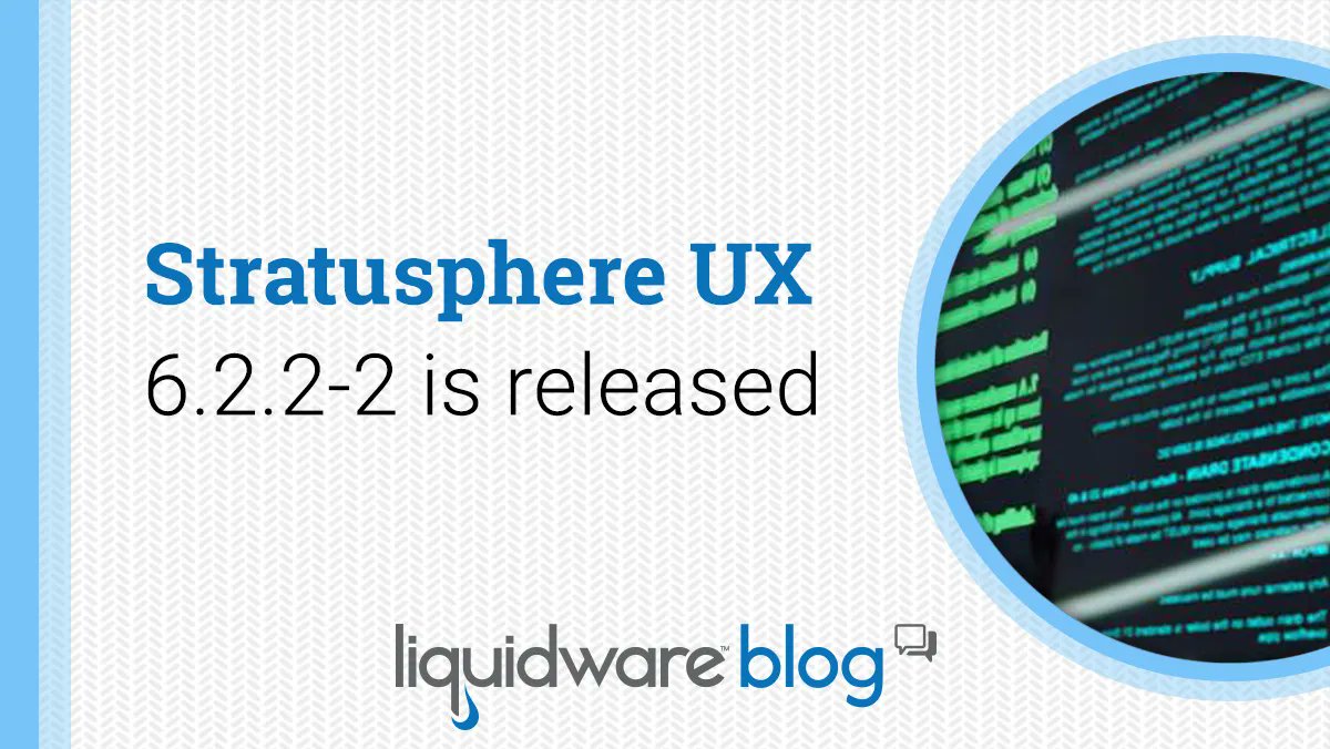 Liquidware's tweet image. Stratusphere UX 6.6.2-2 is released! Read all about it in this blog post by @jamesoregan.
buff.ly/3ZCki53 

#DigitalExperienceMonitoring #EUC #Monitoring #StratusphereUX #blog