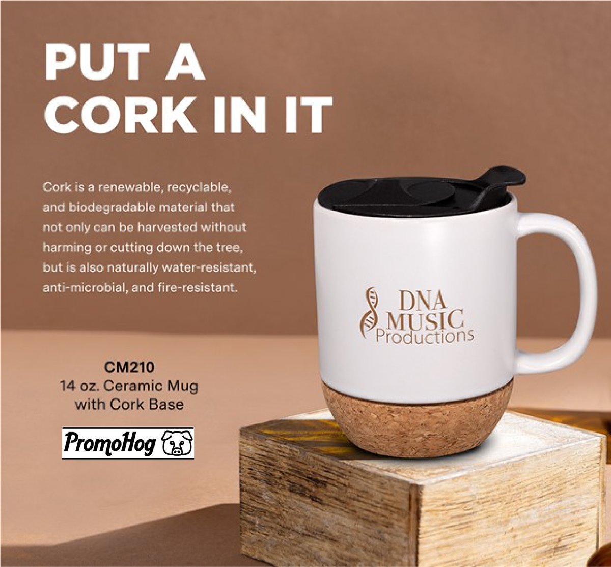 rb.gy/czgivh
Enjoy your favorite hot beverage without worrying about the effects of your glass on delicate serving surfaces with this handsome mug! 
#promohog #putyourlogoonit #swagitup #swagworks #promoworks #brandbuilding #BrandedMerch