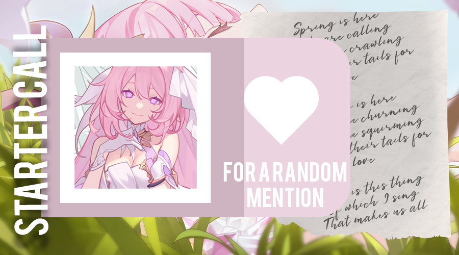 ⠀⠀⠀⠀⠀STARTER CALL - ONLY MUTUALS