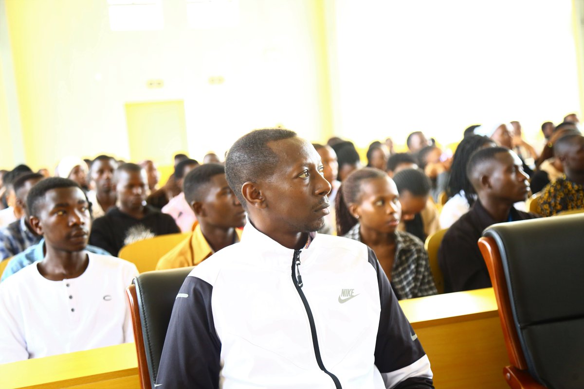 MusanzeCollege's tweet photo. #RPInductionWeek2023: This afternoon, the Deputy Principal in Charge of Academics and Training of @IPRCKigali, Dr. Alice IKUZWE interacted with our new students on Gender and Social Inclusion in TVET. https://t.co/su3jMBG3Tb
