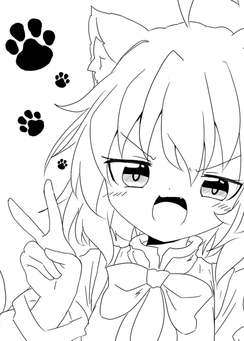 障子に穴開けそうな顔してる✨🐈 