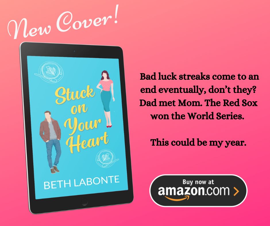 Beth_Labonte's tweet image. Stuck on Your Heart has a pretty new cover! A quick read to enjoy over a cup of coffee or two ☕️☕️amzn.com/B098V19RQG  #chicklitreads