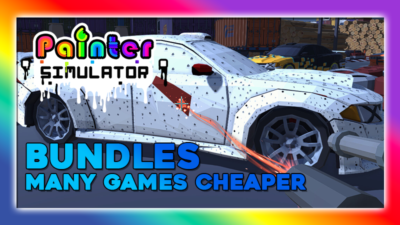 GamesFreemind's tweet photo. Games cheaper💵?

Yes✅... in #bundles 
A lot to choose from, grab your #bundle now🔽
https://t.co/QhWY7MPPhe

#paintersimulator #discount #cheap #bargain #game @PyramidLab @tRockGame @GamesIncubator https://t.co/kkwkU5EHJA
