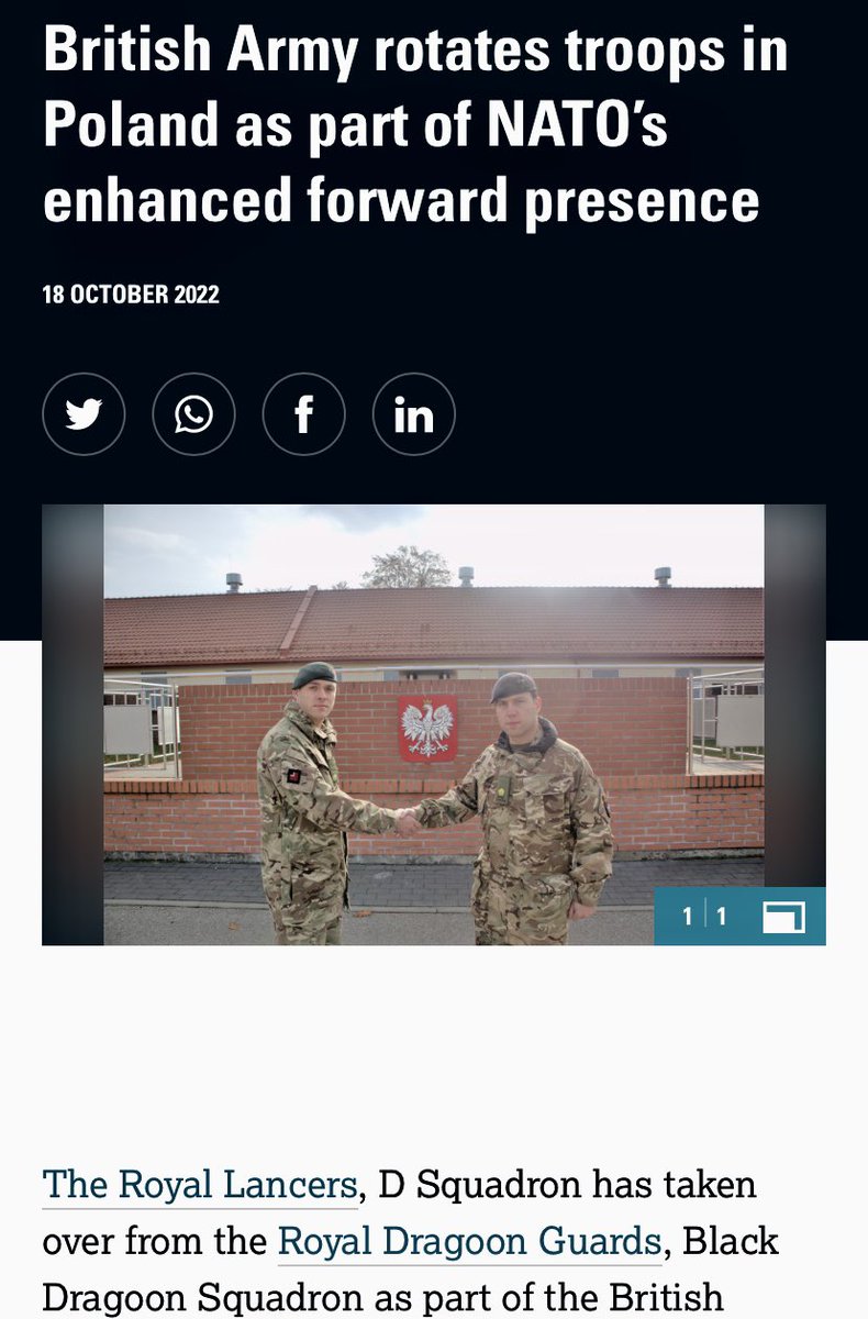 wojcikrp's tweet photo. Fantastic 🇺🇦🇵🇱🇬🇧initiative! 🇵🇱🇬🇧are strategic allies. Both are key in the 🇺🇸-led #JointMultinationalTrainingGroup-🇺🇦 #JMTGU. 🇬🇧 is vital in #NATO’s BattleGroup-🇵🇱. 🇬🇧increased troop commitments to 🇵🇱 & helps defend against the 🇧🇾🇷🇺 hybrid attack on 🇵🇱’s - i.e. NATO-EU’s - border https://t.co/O1EHRfEdB6