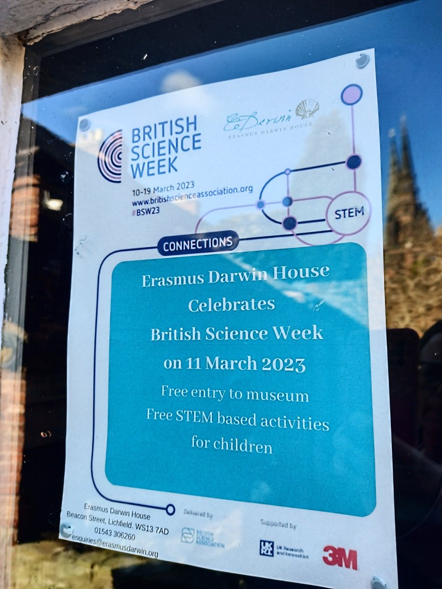 Erasmus Darwin House - Education Team tweet media