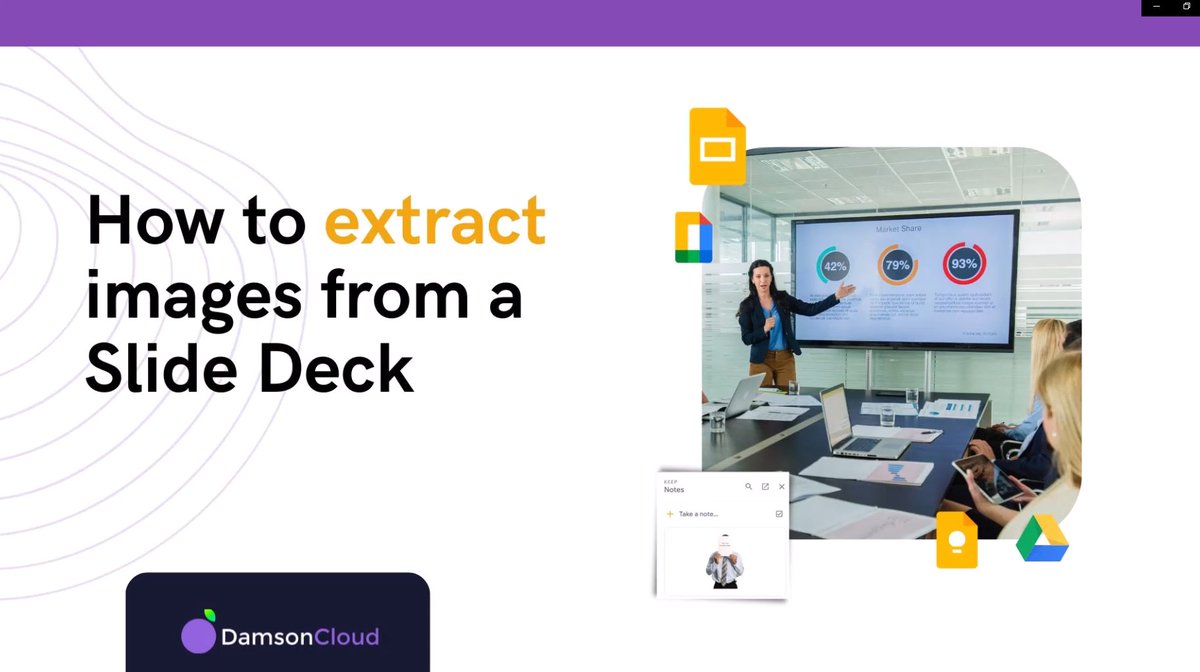 DamsonCloud's tweet image. 💜 Tech Tip Thursday! 💜
Video: youtube.com/watch?v=Tagv7k…
Full Blog Post: damsoncloud.com/tech-tip-thurs…
#googleworkspace #techtips #googleworkspacetips #extractimages