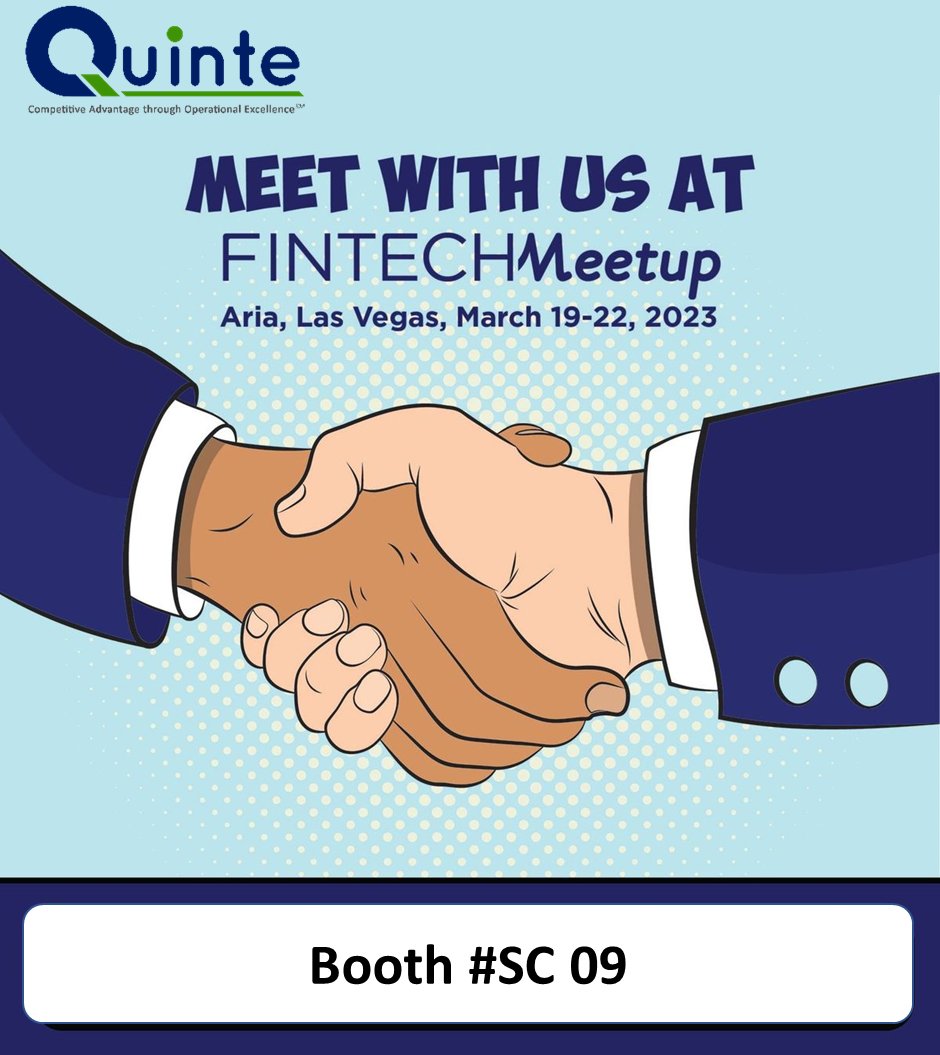 Our preparations are in full fling for @FintechMeetup 2023; are you ready? We would like to meet you. To schedule an appointment click on lnkd.in/gWidgsZB

@AnkitMaharaj82 @sriramnat 
#fintech #fintechinnovation #creditunions #bankingtechnology #bankinginnovation  #banks