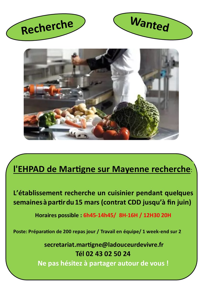 Résidences Médicalisées Alexain Martigne Montsurs tweet media