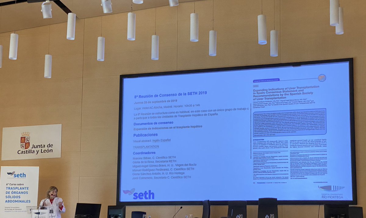 Damos por inaugurado el VI curso sobre trasplante de órganos sólidos organizado por <a href="/SETHepatico/">SETH</a>. Encantados de poder participar activamente y ser anfitriones en tan estupenda iniciativa.
#somosHURH <a href="/Salud_JCYL/">Salud JCYL</a>