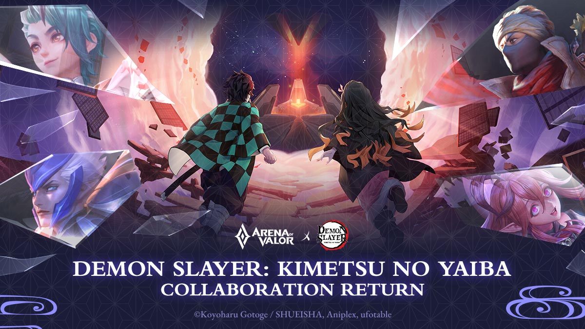 Arena of Valor terá crossover com Demon Slayer: Kimetsu no Yaiba